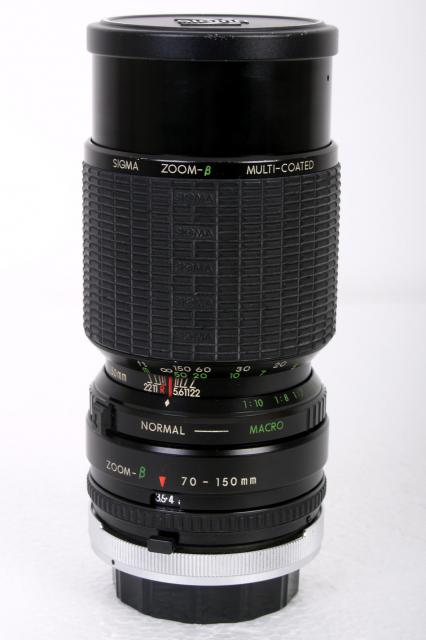 SIGMA 70-150/3.5 MC MACRO X CANON FD